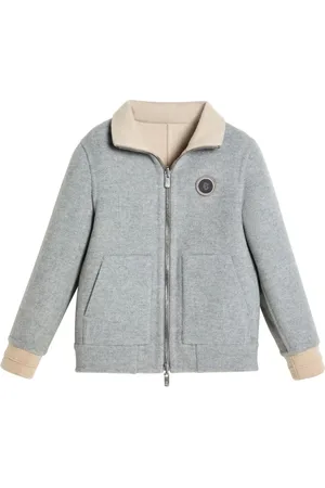 Brunello Cucinelli Logo-appliqué jacket