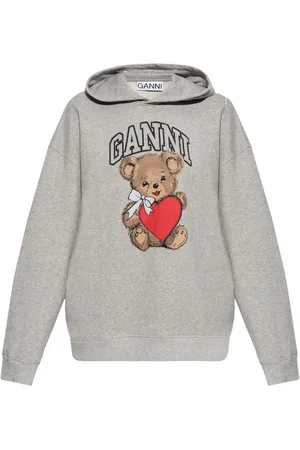 Ganni Graphic-print hoodie