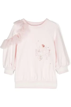 Lapin House Graphic-print sweatshirt dress