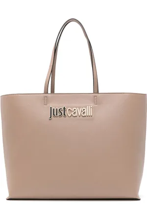 Roberto Cavalli Logo-lettering tote bag