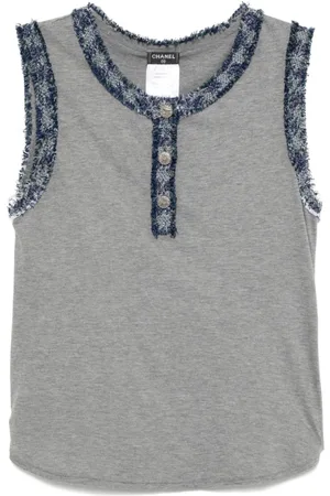 CHANEL 2010s Sleeveless Top