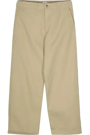 Burberry Cotton wide-leg trousers