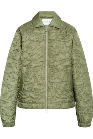 Lacoste Floral-quilted jacket