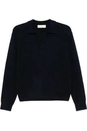 DUNST Spread-collar sweater