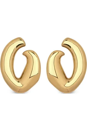 Oscar de la Renta Large O stud earrings