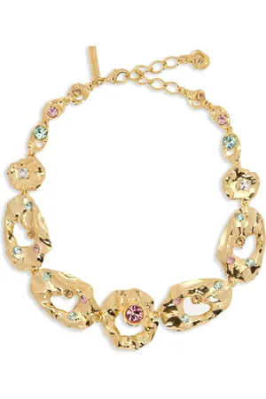 Oscar de la Renta Textured chain-link necklace