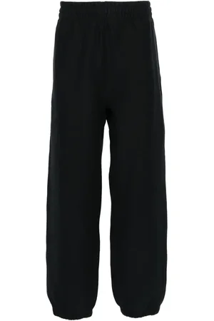 Burberry Logo-patch cotton track trousers
