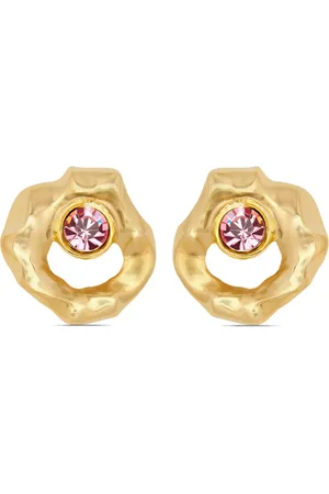 Oscar de la Renta Textured earrings