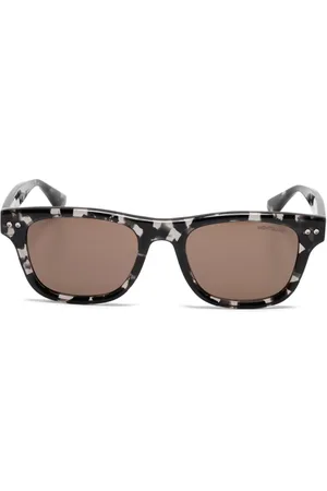 Montblanc Tortoiseshell-effect sunglasses