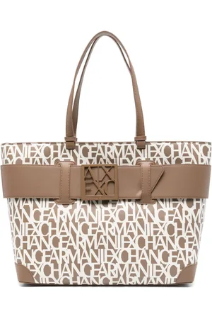 Armani Exchange Logo-print tote bag