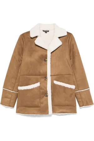 Ralph Lauren Faux-suede coat