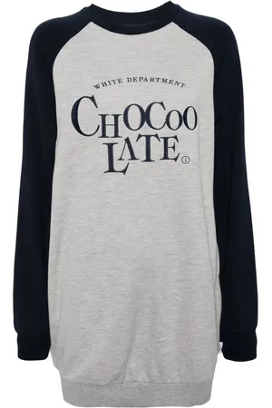 Chocoolate Logo-print dress