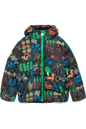 Stella McCartney Graphic-printed padded jacket
