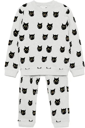 Stella McCartney Cat-motif track suit set