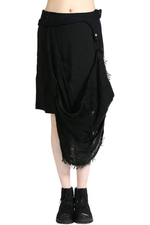 Hyein Seo Fringed midi skirt