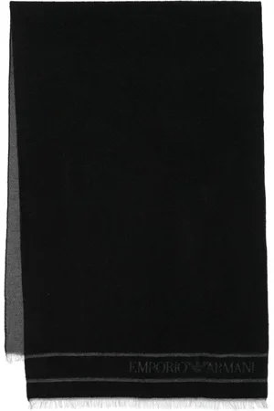 Emporio Armani Logo-jacquard scarf