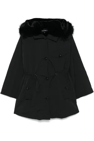 Emporio Armani Detachable-lining parka