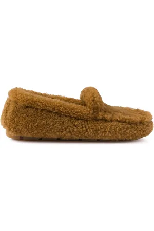 Prada Shearling driving shoes