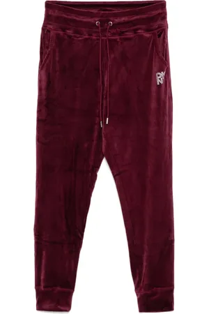 DKNY Logo-embellished track pants