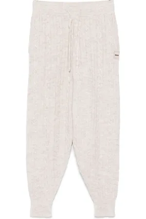 DKNY Cable-knit trousers