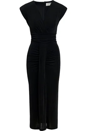 Essentiel Antwerp Gozzo ruched midi dress