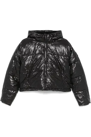 DKNY Crosswalk-print cropped jacket