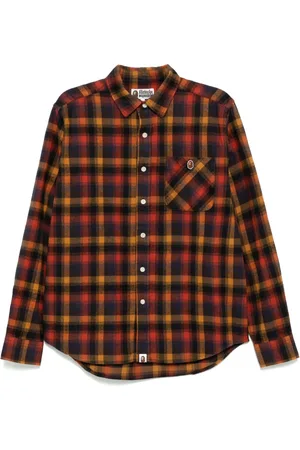 A Bathing Ape Check flannel shirt