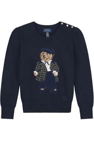 Ralph Lauren Bear-motif jumper