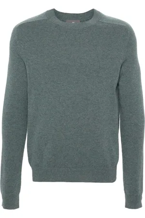 ERIC BOMPARD Hammer-sleeved crew-neck sweater
