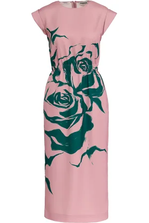 Essentiel Antwerp Giamond floral-print midi dress
