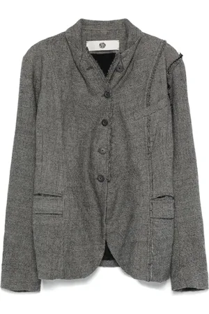 MARC LE BIHAN Prince of Wales-pattern blazer