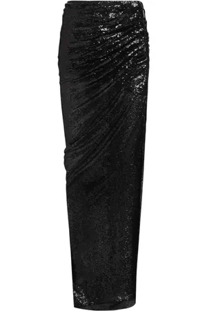 MATICEVSKI Sequin-embellished maxi skirt