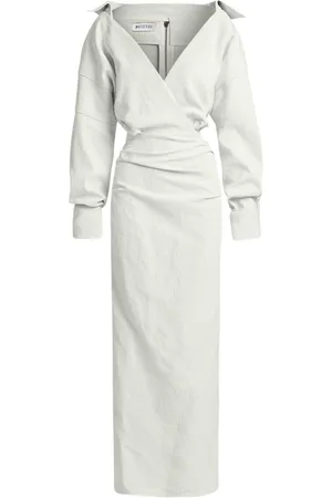 MATICEVSKI V-neck maxi dress
