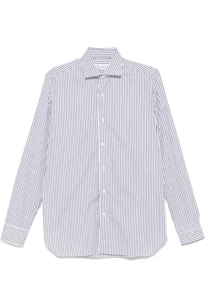 LUIGI BORRELLI NAPOLI Pinstiped shirt