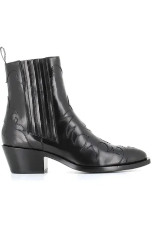 SARTORE Embossed-detail cowboy boots