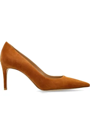 Stuart Weitzman 75mm suede pumps