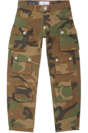 Philipp Plein Denim cargo trousers