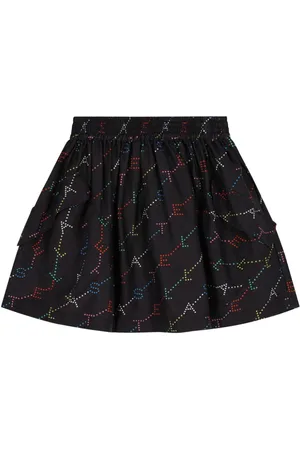 Stella McCartney Logo-print lyocell miniskirt