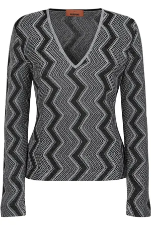 Missoni Zigzag metallic jumper