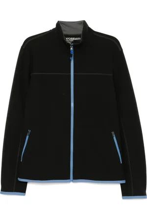 James Perse Brush scuba zip front sport jacket
