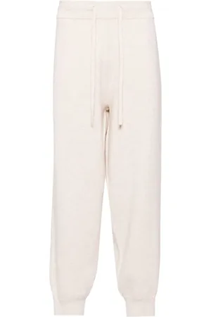 MAN ON THE BOON. Cashmere knit tapered trousers