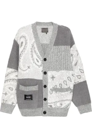 Musium Div. Logo patch cardigan