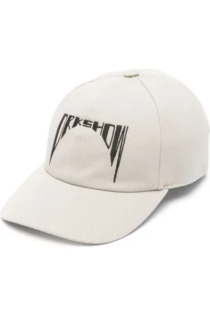 Rick Owens Logo-embroidered cap