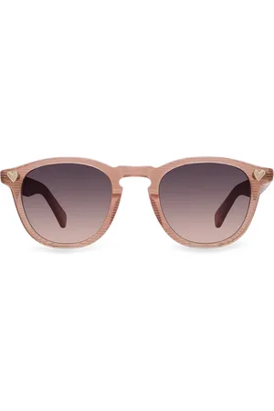 GARRETT LEIGHT Round-frame sunglasses