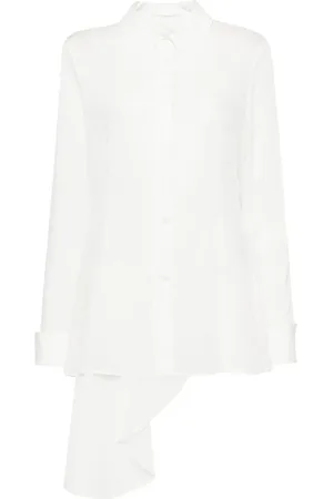 YOHJI YAMAMOTO Asymmetric long sleeves shirt