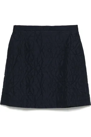 Maison Kitsuné Quilted mini skirt