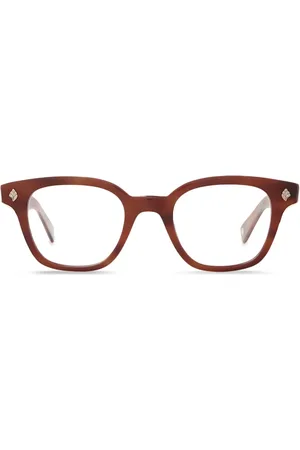 GARRETT LEIGHT Geometric-frame glasses