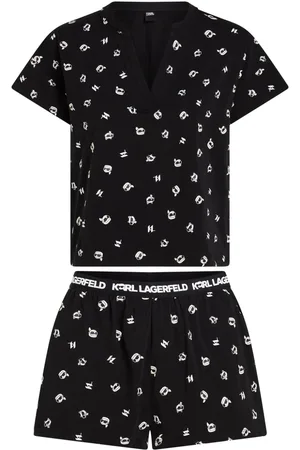 Karl Lagerfeld Ikon pajama shorts set