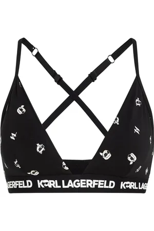 Karl Lagerfeld Ikonik 2.0 padded bralette