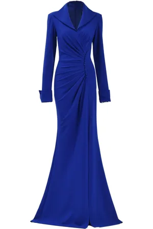 Tadashi Shoji Jerico Ruched French Cuff gown